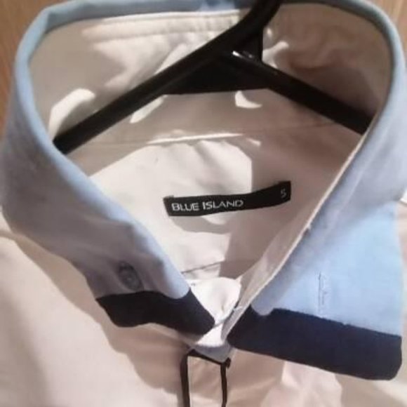 Blue Island shirt size s - Picture 2 of 5